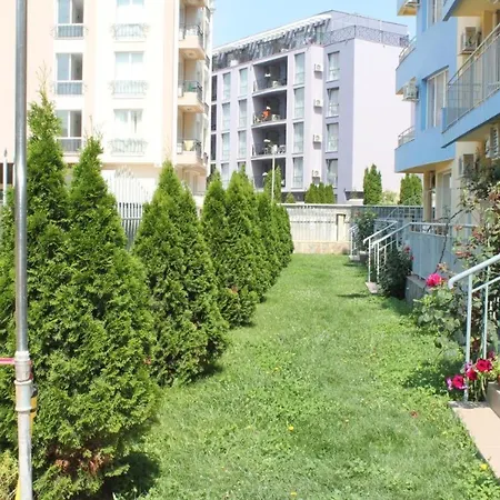 Aqua Blue Sea View Penthouse Lägenhet Slăntjev Brjag